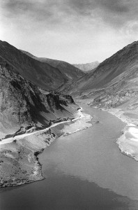 Sind and Zanskar rivers merging