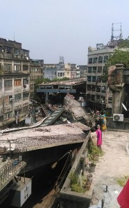 Collapsed Flyover - Kolkata - 31 March 2016
